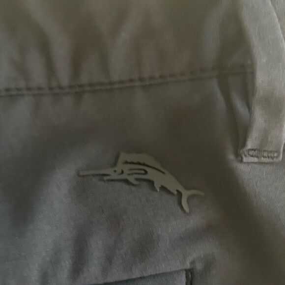 Tommy Bahama Men’s Navy Blue Flat Front Chino Shorts Size 32 - Picture 4 of 9